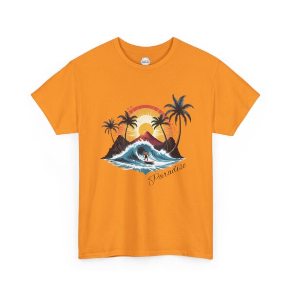 Sunset Surfing Unisex Heavy Cotton Tee - Image 11