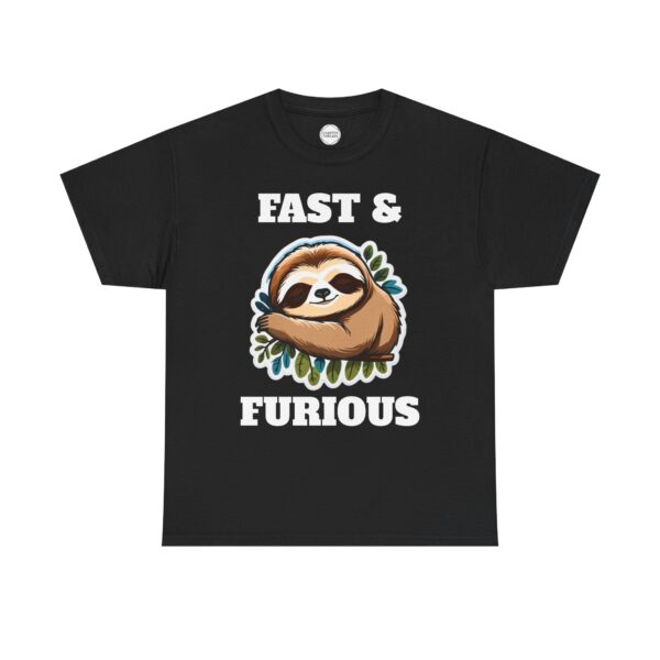 Fast and Furious Sloth Unisex Heavy Cotton Tee - Image 5