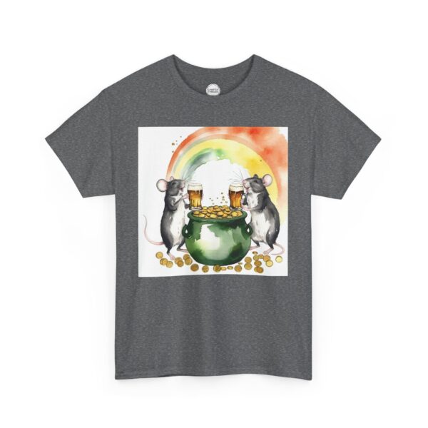 The Leprechaun's Mice Unisex Heavy Cotton Tee - Image 7