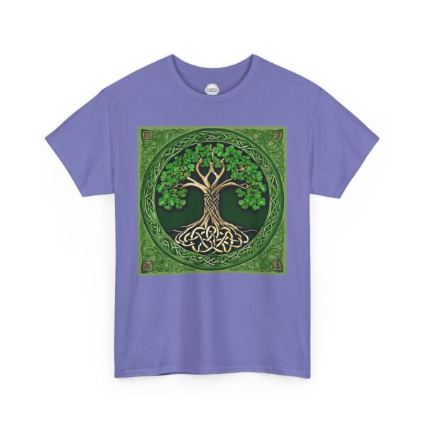 Celtic Knot Irish Tree of Life Unisex Heavy Cotton Tee - Image 11