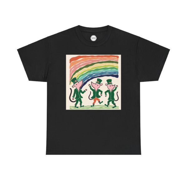 Irish Mice and the Missing Gold Unisex Heavy Cotton Tee - Image 4