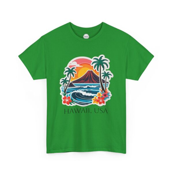 Hawaiian Island Paradise Unisex Heavy Cotton Tee - Image 9