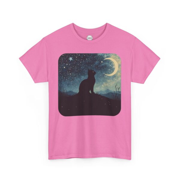 Stardust Kitty Unisex Heavy Cotton Tee - Image 10