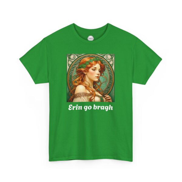 Erin Go Bragh Irish Woman Unisex Heavy Cotton Tee - Image 8