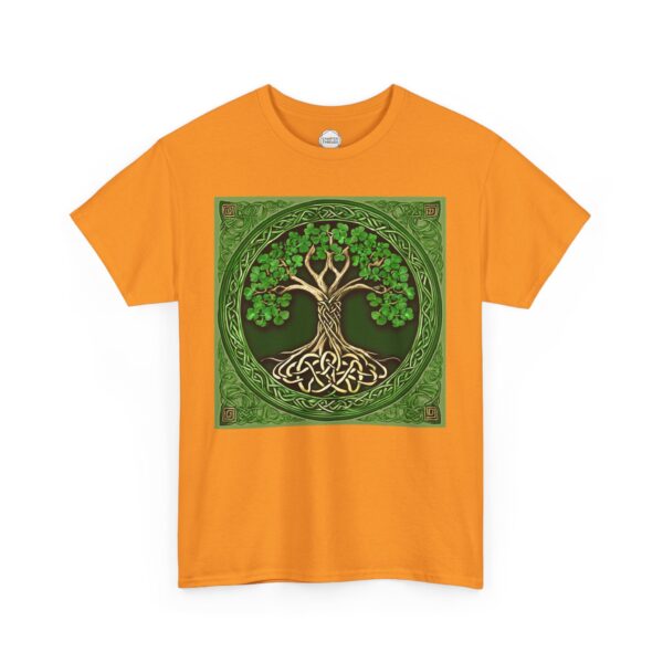 Celtic Knot Irish Tree of Life Unisex Heavy Cotton Tee - Image 10