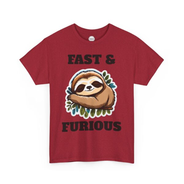 Fast and Furious Sloth Unisex Heavy Cotton Tee - Image 13