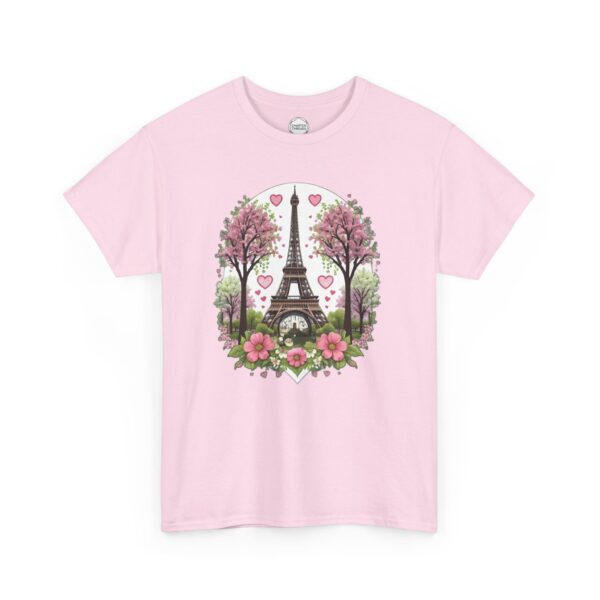 Parisian Spring Love Unisex Heavy Cotton Tee - Image 8