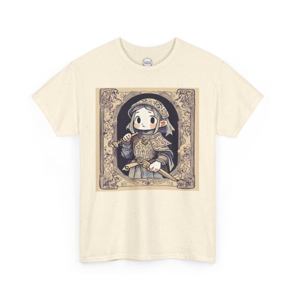 Squire the Knight's Apprentice Unisex Heavy Cotton Tee - Image 3