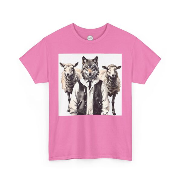 Wolf in Sheep's Clothing Unisex Heavy Cotton Tee - Image 11