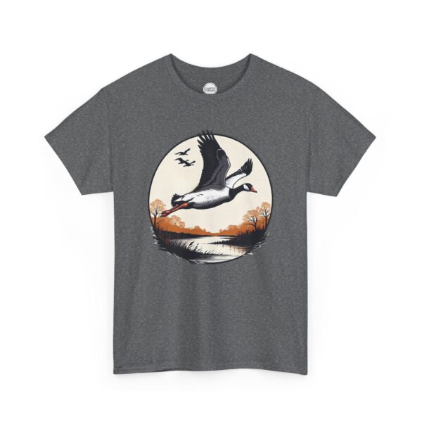 Goose River Crossing Unisex Heavy Cotton Tee - Image 8