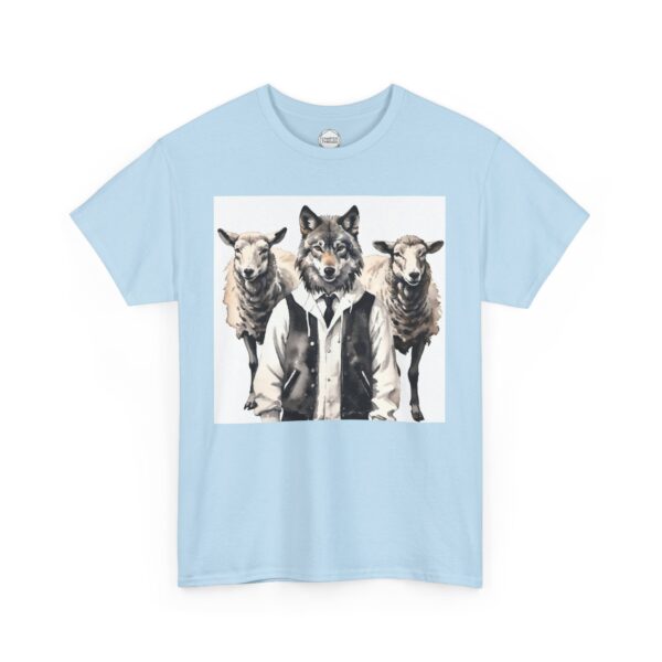 Wolf in Sheep's Clothing Unisex Heavy Cotton Tee - Image 9