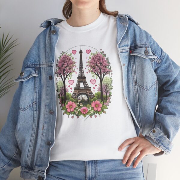 Parisian Spring Love Unisex Heavy Cotton Tee