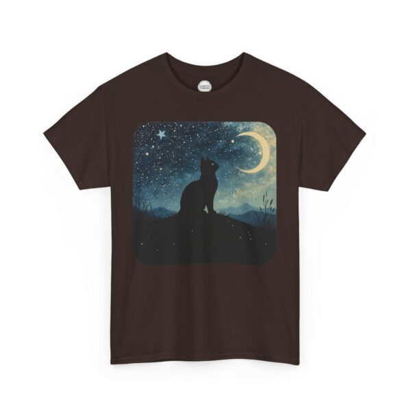 Stardust Kitty Unisex Heavy Cotton Tee - Image 7