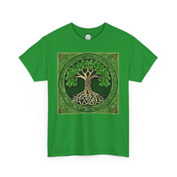 Celtic Knot Irish Tree of Life Unisex Heavy Cotton Tee - Image 8