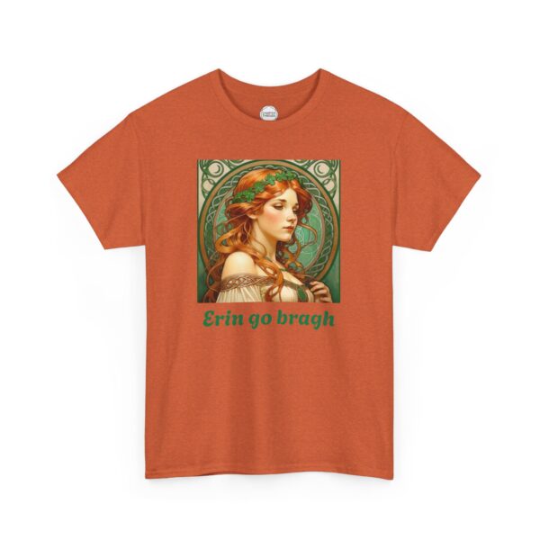 Erin Go Bragh Irish Woman Unisex Heavy Cotton Tee