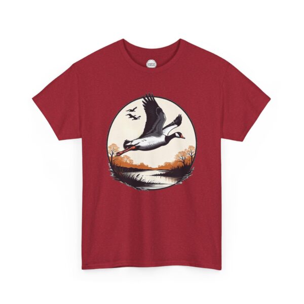 Goose River Crossing Unisex Heavy Cotton Tee - Image 13