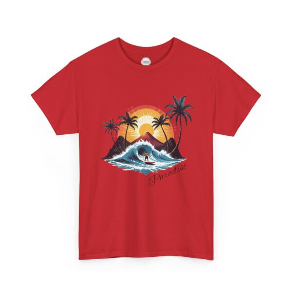 Sunset Surfing Unisex Heavy Cotton Tee