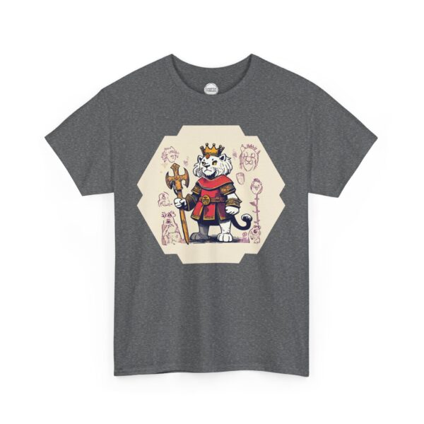 King Lion Heart Unisex Heavy Cotton Tee - Image 10