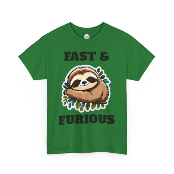 Fast and Furious Sloth Unisex Heavy Cotton Tee - Image 12