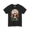 Rabid Rabbit Knight Unisex Heavy Cotton Tee - Image 2