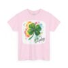 Irish Lucky Shamrock Unisex Heavy Cotton Tee - Image 11