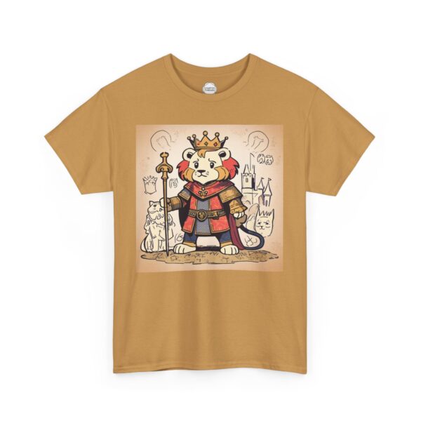 Worried King Lion Unisex Heavy Cotton Tee