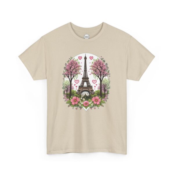 Parisian Spring Love Unisex Heavy Cotton Tee - Image 7