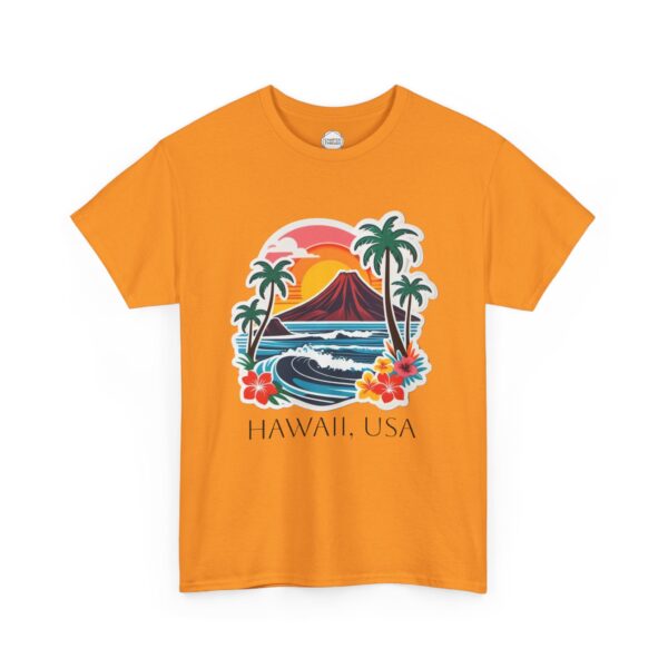 Hawaiian Island Paradise Unisex Heavy Cotton Tee - Image 11