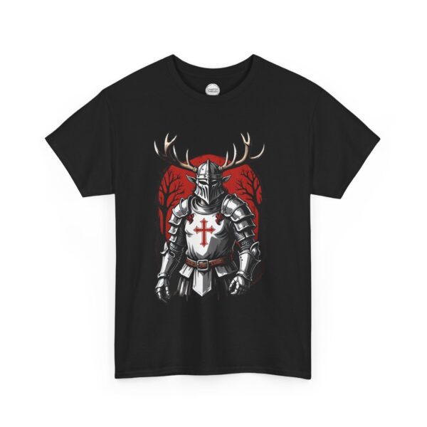 Black Knight Elven Crusader Unisex Heavy Cotton Tee