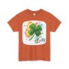 Irish Lucky Shamrock Unisex Heavy Cotton Tee - Image 3