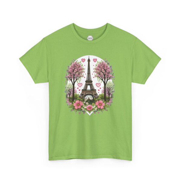 Parisian Spring Love Unisex Heavy Cotton Tee - Image 10