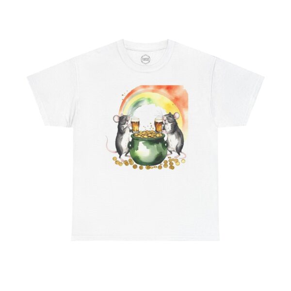 The Leprechaun's Mice Unisex Heavy Cotton Tee