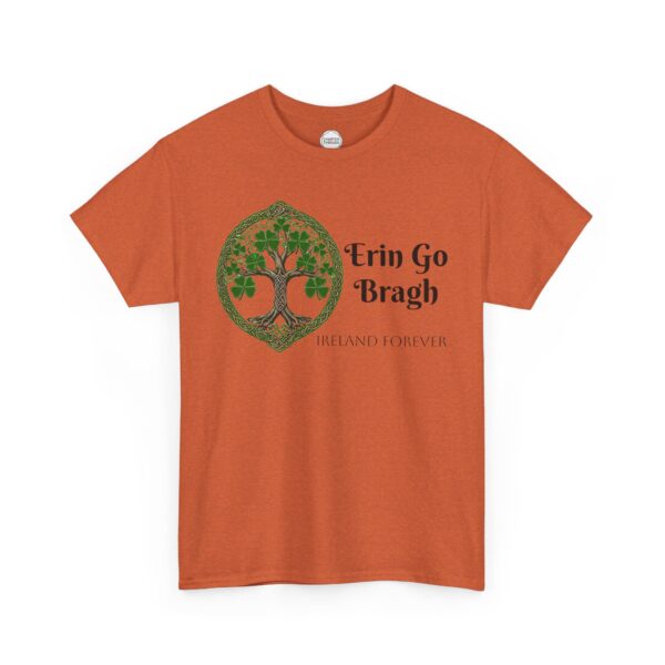 Erin Go Bragh Ireland Forever Unisex Heavy Cotton Tee - Image 3