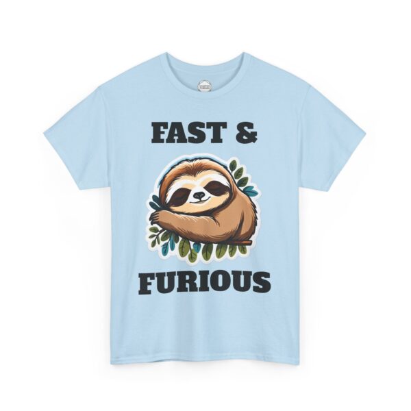 Fast and Furious Sloth Unisex Heavy Cotton Tee - Image 9