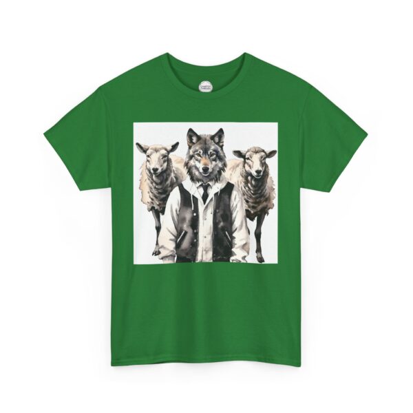 Wolf in Sheep's Clothing Unisex Heavy Cotton Tee - Image 12