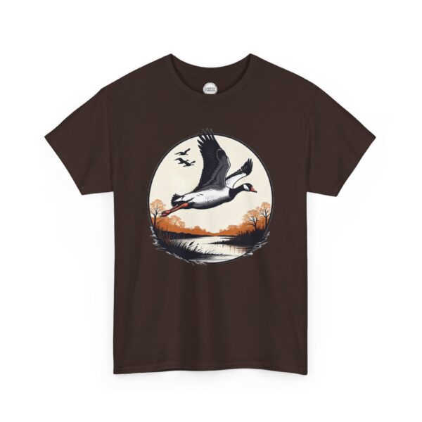 Goose River Crossing Unisex Heavy Cotton Tee - Image 7