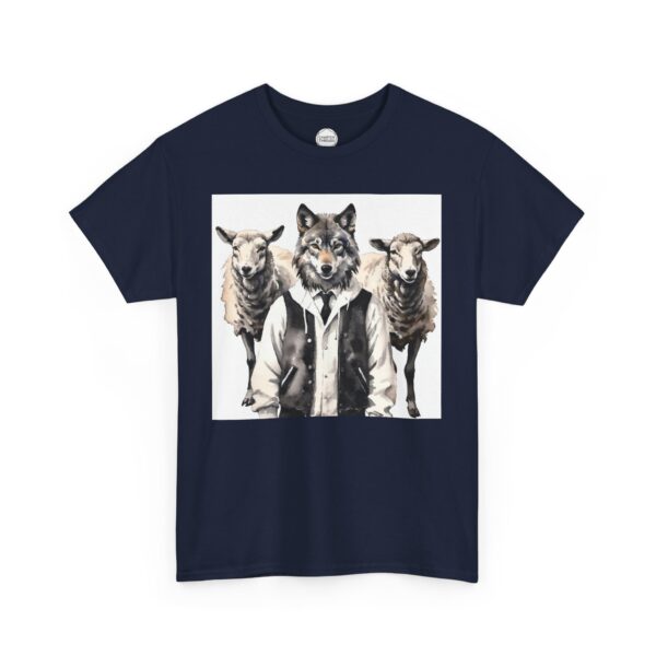 Wolf in Sheep's Clothing Unisex Heavy Cotton Tee - Image 10