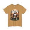 Rabid Rabbit Knight Unisex Heavy Cotton Tee - Image 8