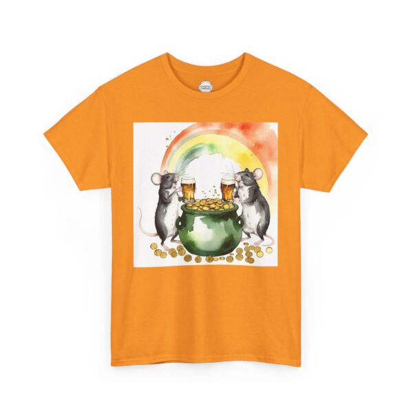 The Leprechaun's Mice Unisex Heavy Cotton Tee - Image 10