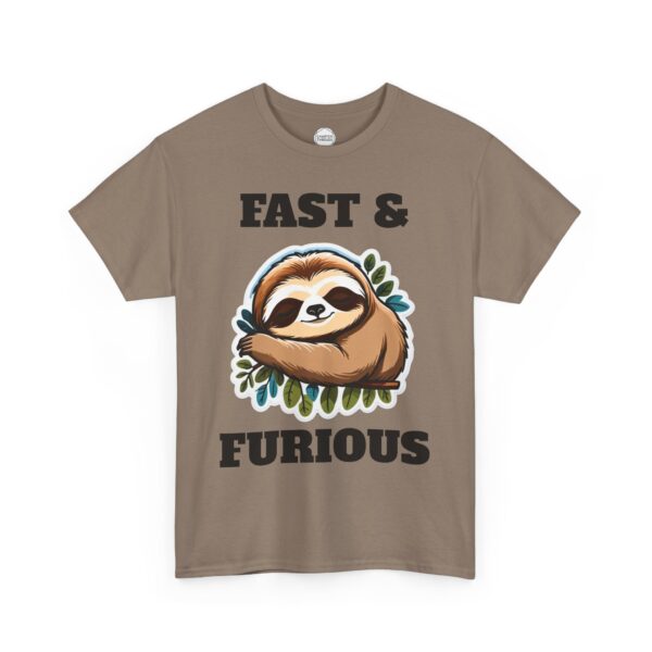 Fast and Furious Sloth Unisex Heavy Cotton Tee - Image 7