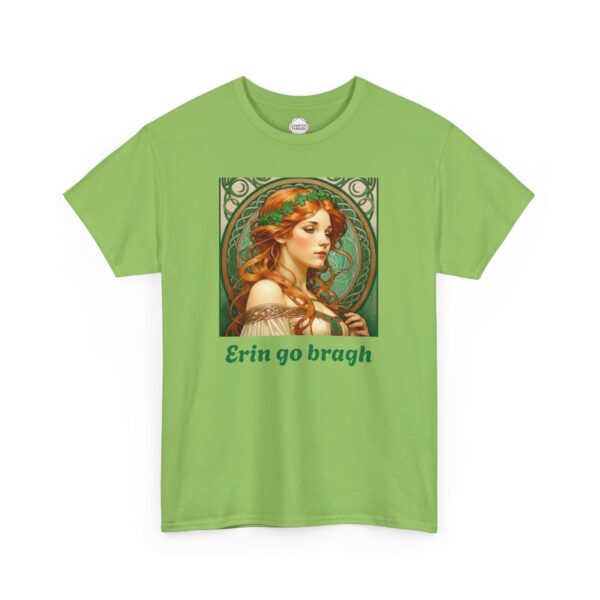 Erin Go Bragh Irish Woman Unisex Heavy Cotton Tee - Image 3