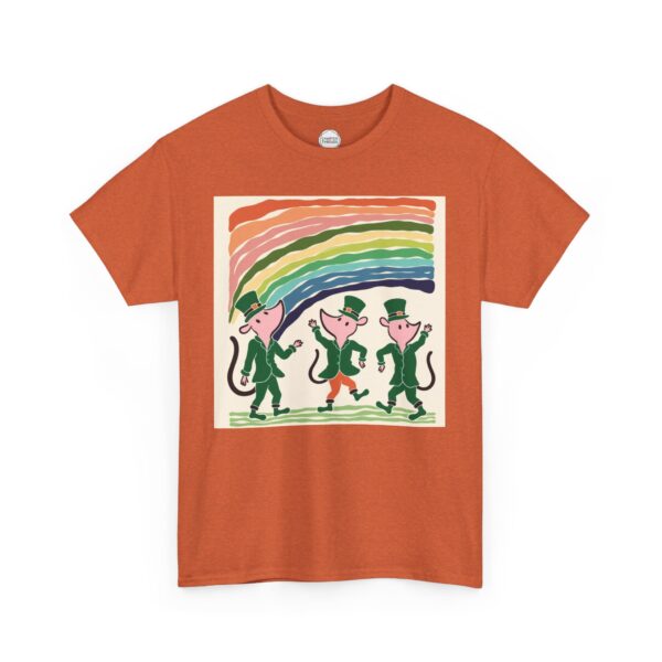 Irish Mice and the Missing Gold Unisex Heavy Cotton Tee - Image 2