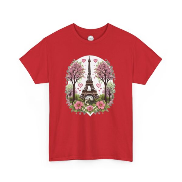 Parisian Spring Love Unisex Heavy Cotton Tee - Image 9