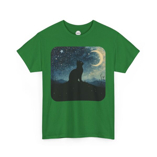 Stardust Kitty Unisex Heavy Cotton Tee - Image 11