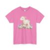 Little Lamb in Flowers Unisex Heavy Cotton Tee - Image 13