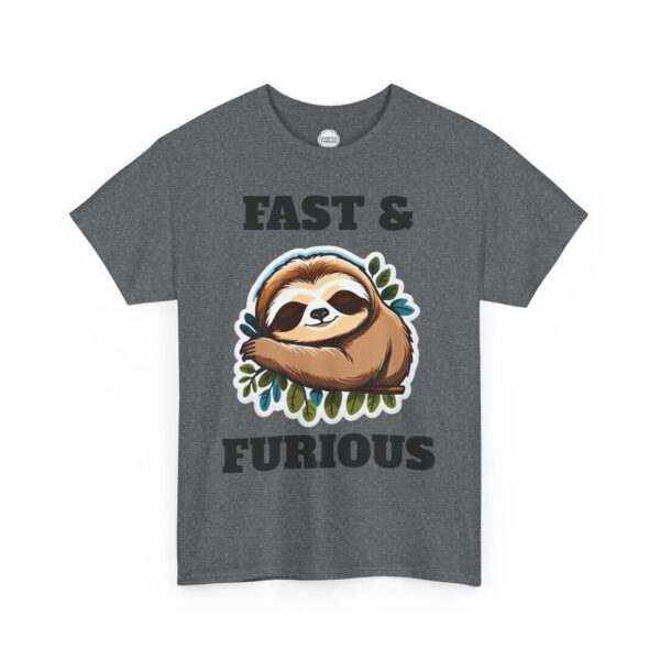 Fast and Furious Sloth Unisex Heavy Cotton Tee - Image 8