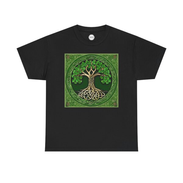 Celtic Knot Irish Tree of Life Unisex Heavy Cotton Tee