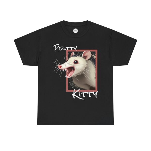 Pritty Kitty Opposum Unisex Heavy Cotton Tee