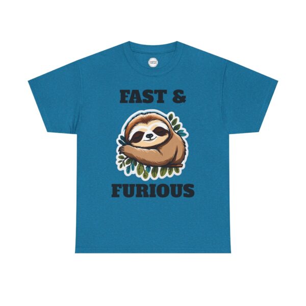 Fast and Furious Sloth Unisex Heavy Cotton Tee - Image 6