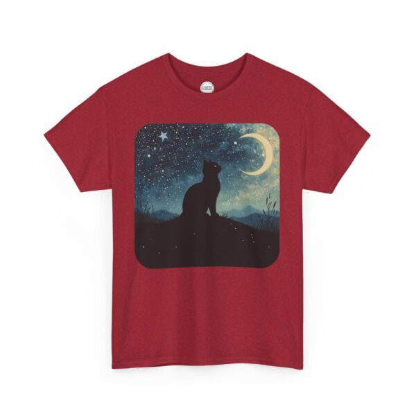 Stardust Kitty Unisex Heavy Cotton Tee - Image 12